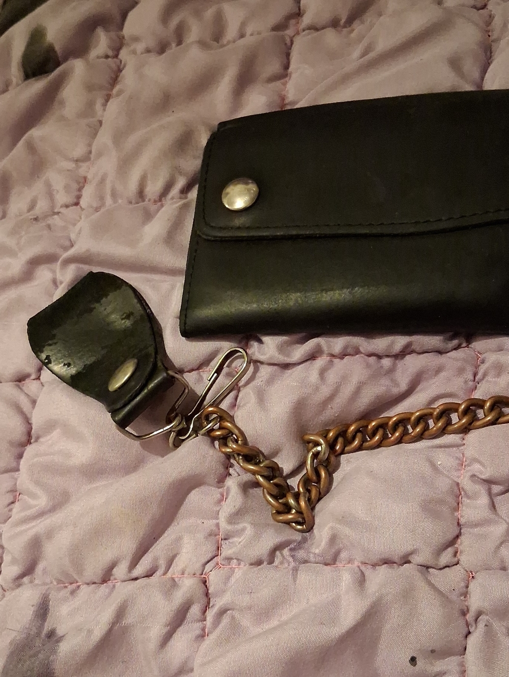 Biker Chain Wallet - Picture 2 of 16